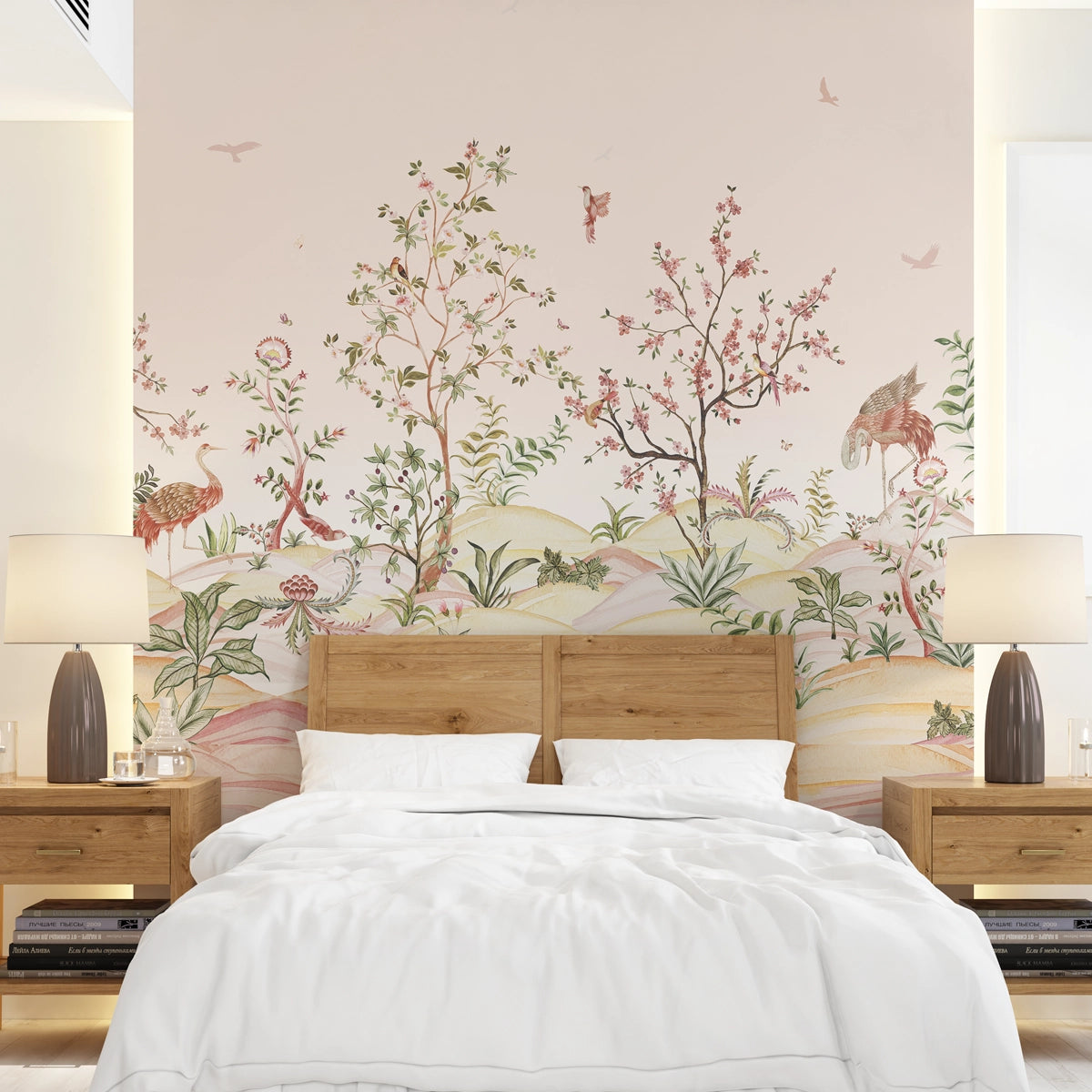 Dreamy Orchard | Chinoiserie Blossom Floral Wall Mural