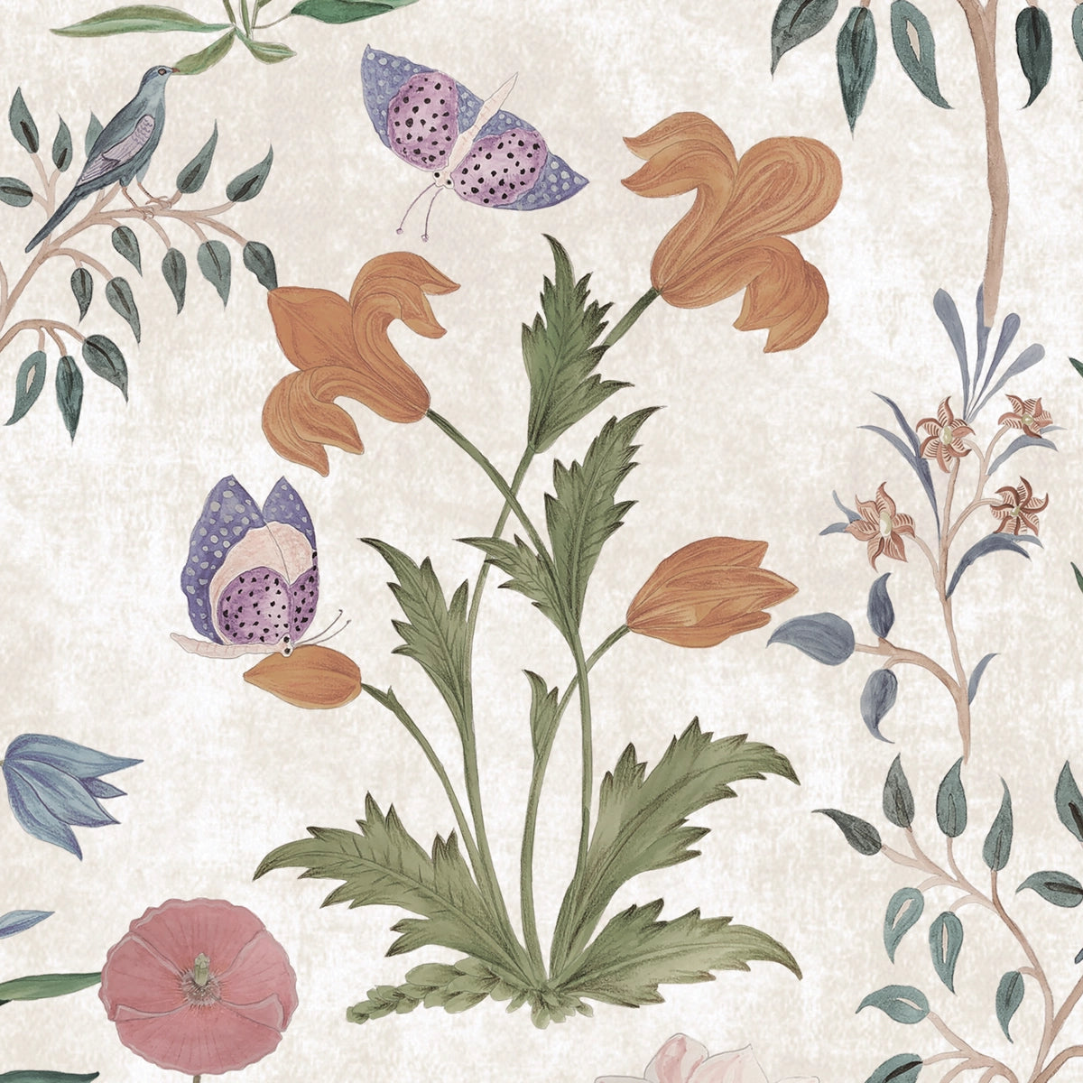 Floraison | Botanical Floral Wallpaper
