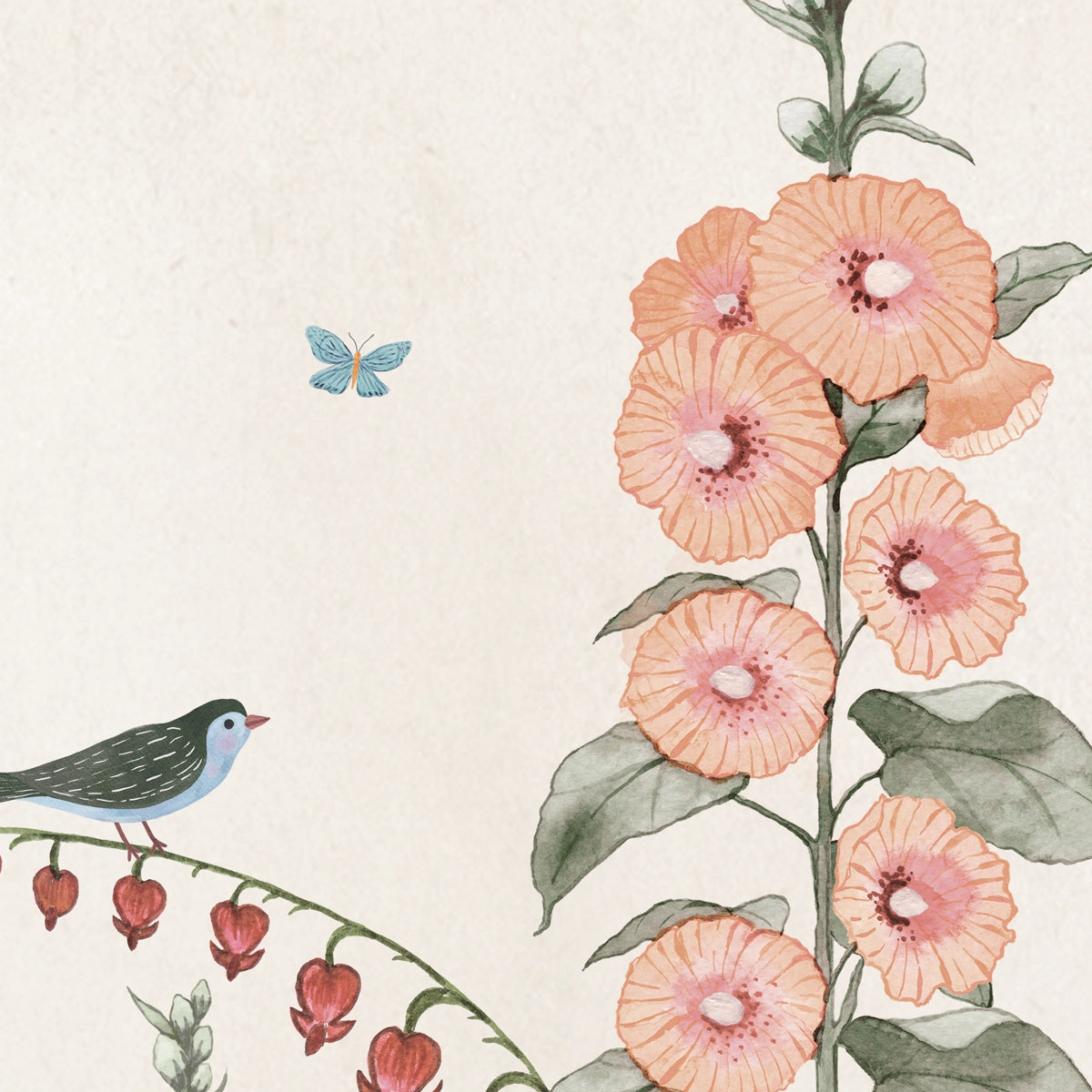 Flower Power | Botanical Garden Floral Wall Mural