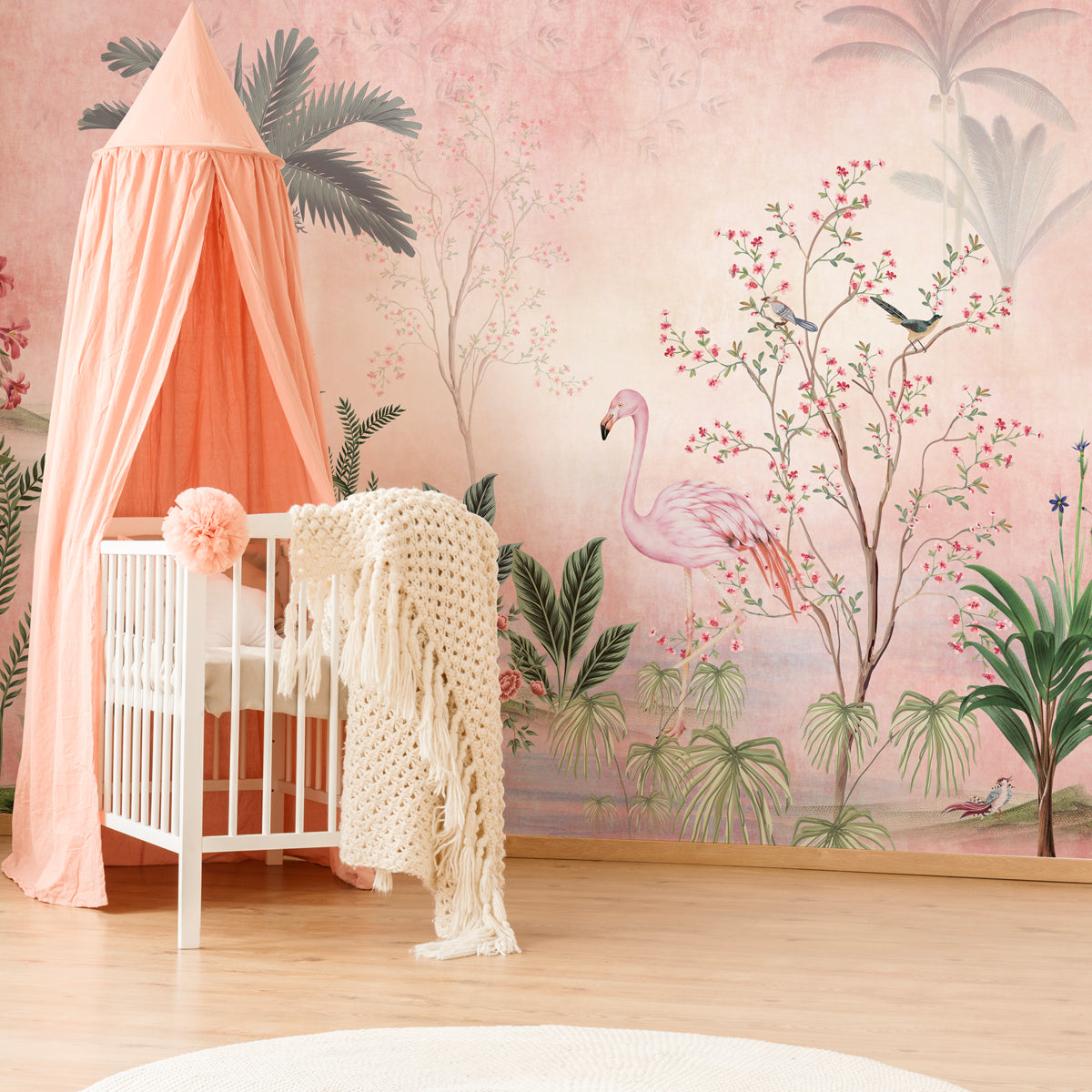Imperial Garden | Chinoiserie Tropical Wall Mural