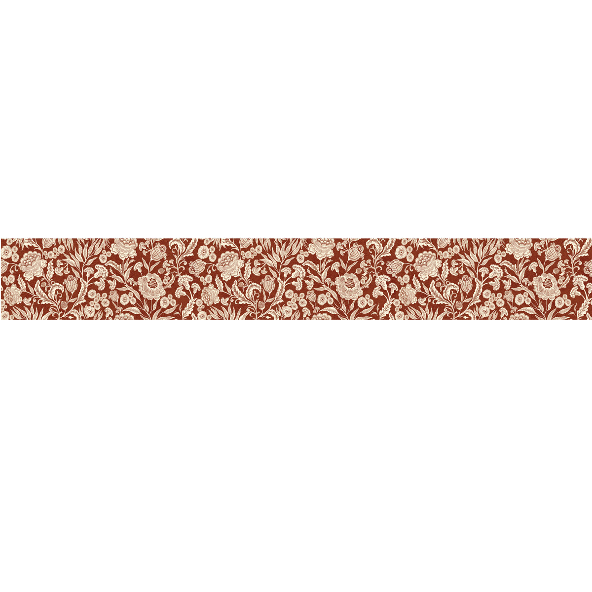 Jacobean Revival | Bold Floral Self-Adhesive Border