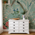 Arboretum | Exotic Chinoiserie Peacock Wall Mural