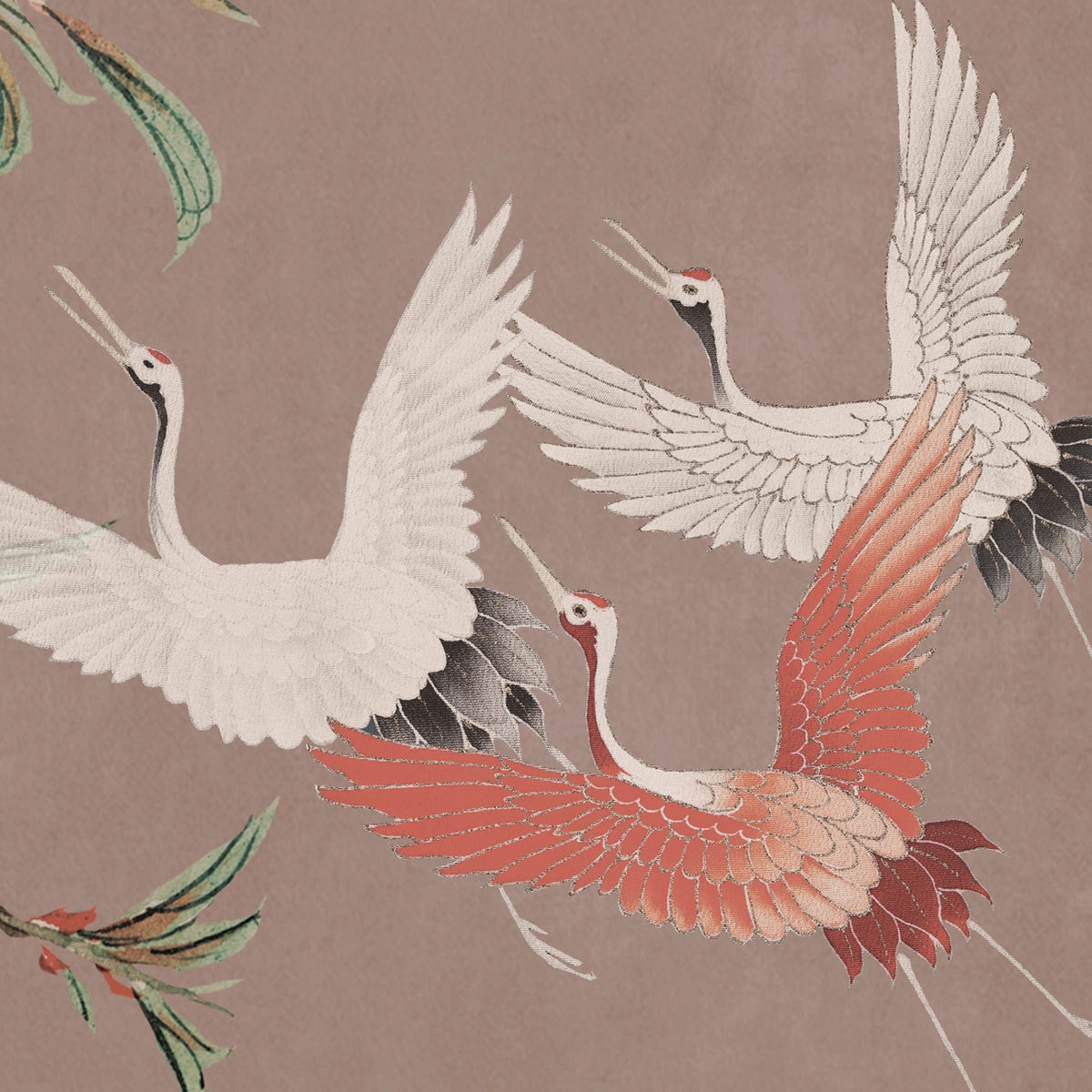Arboretum | Exotic Chinoiserie Peacock Wall Mural