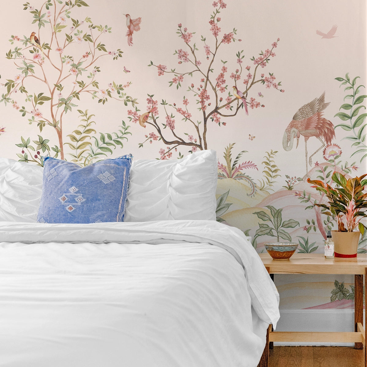 Dreamy Orchard | Chinoiserie Blossom Floral Wall Mural