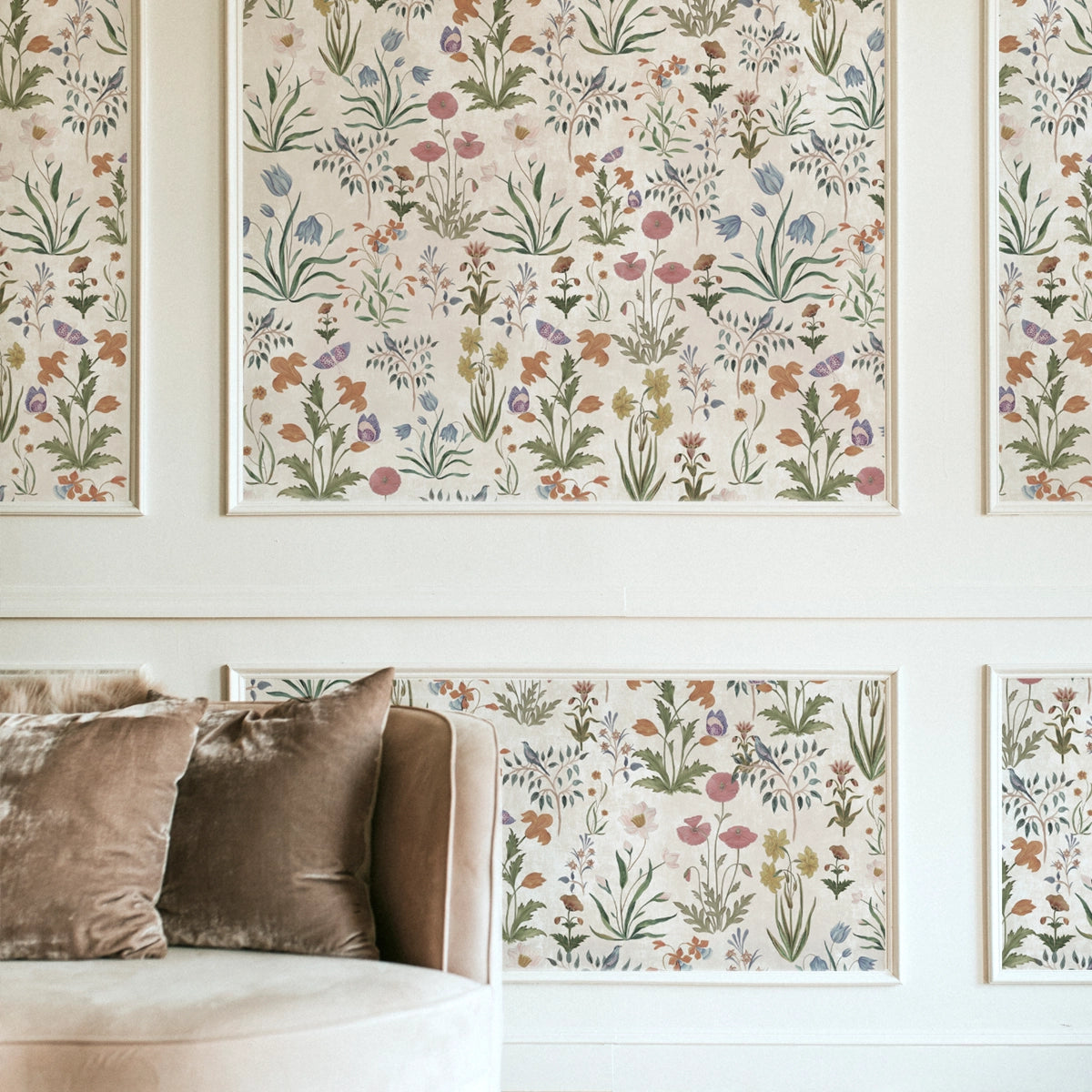 Floraison | Botanical Floral Wallpaper