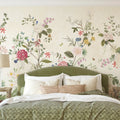 Garden Serenade | Chinoiserie Floral Botanical Wall Mural