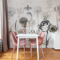 Herbarium | Bold Botanical Sketch Wall Mural