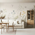 Meadow Drift | Botanical Grass & Wildflower Wall Mural