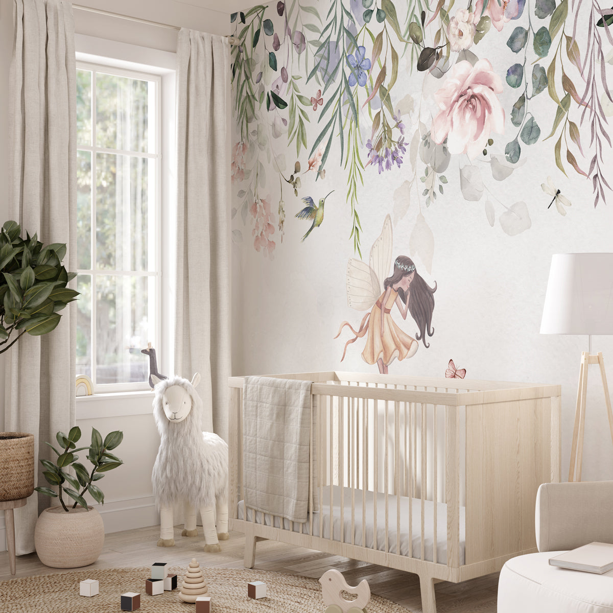 Pixie Bloom | Fairy Garden Kids Wallpaper Mural