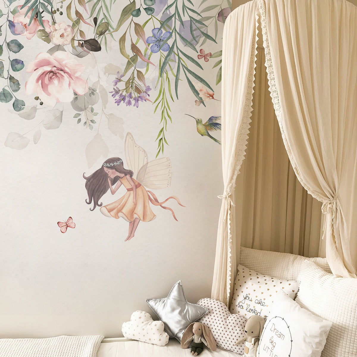 Pixie Bloom | Fairy Garden Kids Wallpaper Mural