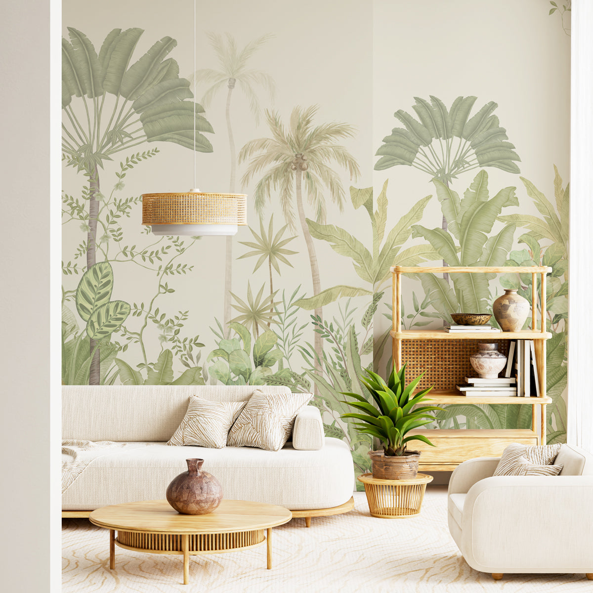 Palmwood | Tropical Jungle Botanical Wall Mural