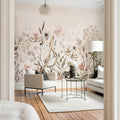 Summer Harvest | Watercolour Botanical Wildflower Wall Mural