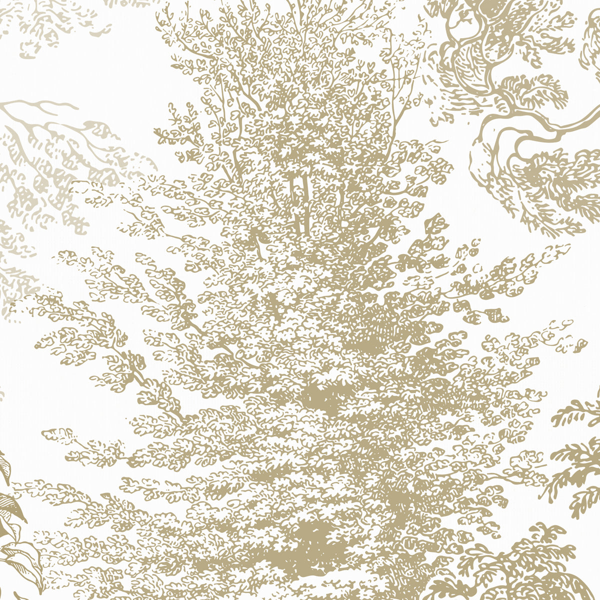 Timberland | Monochrome Forest Beige Botanical Wall Mural