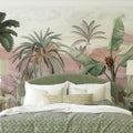 Tropical Rhapsody | Panoramic Tropical Botanical Jungle Wall Mural
